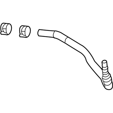 Ford Police Interceptor Utility Automatic Transmission Oil Cooler Line - BB5Z-7W064-D