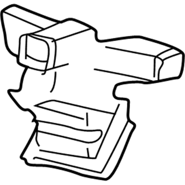 Ford 5C3Z-19B680-AA Duct Assembly, Center