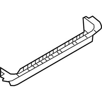 Ford F7UZ-1513228-AAB Sill Plate, Rear Passenger Side