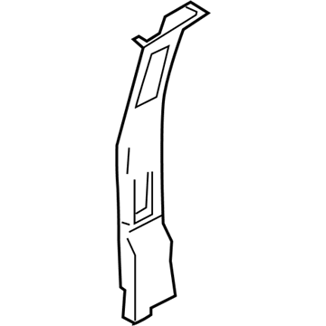 Ford 3C2Z-1524356-AAB Upper Pillar Trim, Passenger Side