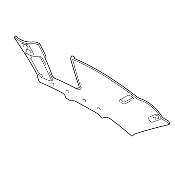 Ford 8W1Z-5451916-CB Headliner, Camel