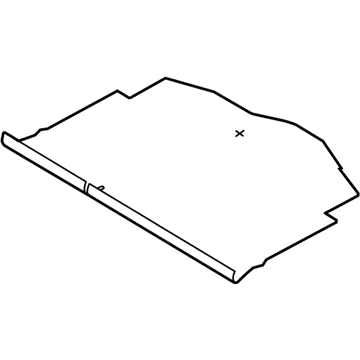 Ford D2BZ-5813046-AD Floor Cover, Rear