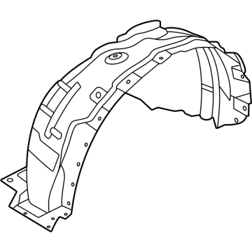 Ford NZ6Z-16102-A Fender Liner