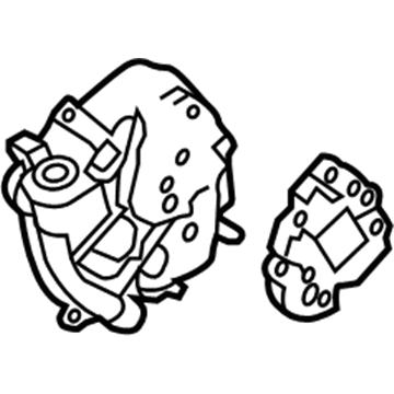 Ford AE5Z-19C772-A Mode Motor, Driver Side