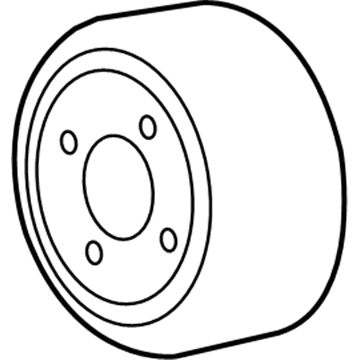 Ford Water Pump Pulley - 7R3Z-8509-A