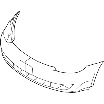 Ford Taurus Bumper - 8G1Z-17D957-AAPTM