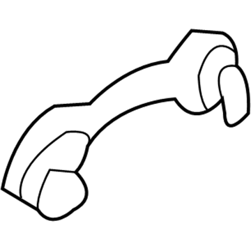 Ford 8L8Z-7822404-BBPTM Handle, Outside