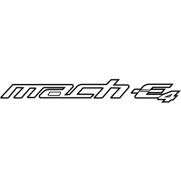 Ford Mustang Mach-E Emblem - NJ8Z-16720-F