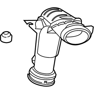 Lincoln CV6Z-9B659-B Air Tube