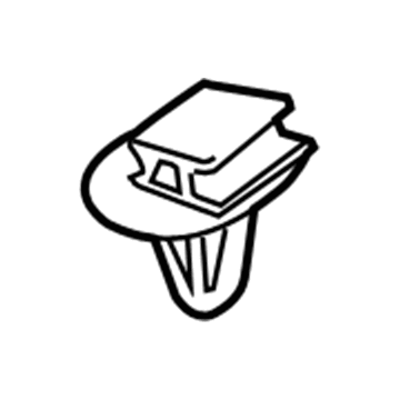 Lincoln -W709367-S438 Grille Retainer Clip