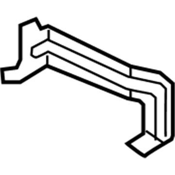 Ford G1EZ-17D942-A Valance Bracket, Passenger Side
