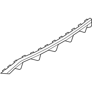 Ford G1EZ-17F828-E Valance, Rear