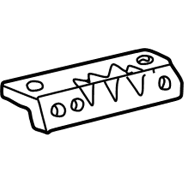 Ford XW4Z-5411250-AA Floor Extension, Rear Passenger Side