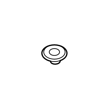 Ford -W719609-S900 Air Deflector Retainer Nut, Front