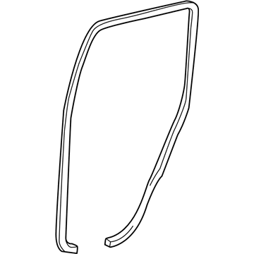 2002 Lincoln Navigator Door Seal - F75Z-7820708-AC