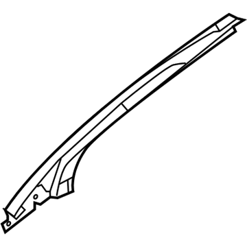 Ford CM5Z-58025A00-A Windshield Pillar Reinforcement, Upper Passenger Side