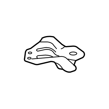 Ford E1GZ-5084-A Suspension Crossmember Support Bracket, Driver Side