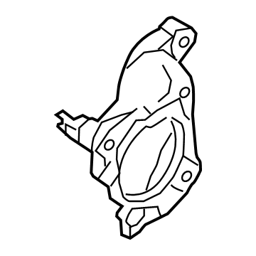 Ford HC3Z-2B636-C Mount Plate, Passenger Side