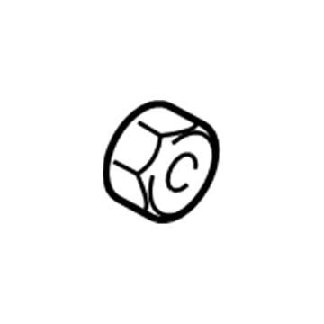 Ford -W713882-S437 Inner Tie Rod Lock Nut