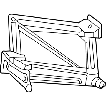 Ford FT4Z-17080-C Jack, Rear