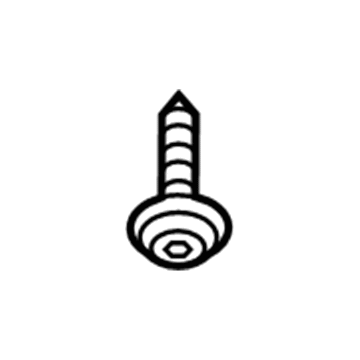 Ford -W502660-S424 Retainer Screw