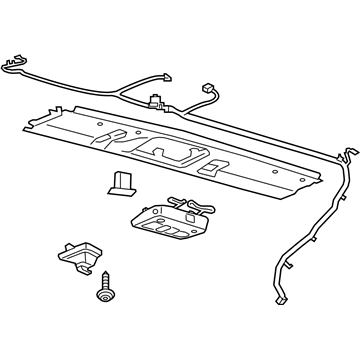 Ford JR3Z-7603606-AB Header Trim