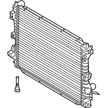 Ford H2MZ-8005-T Radiator Assembly