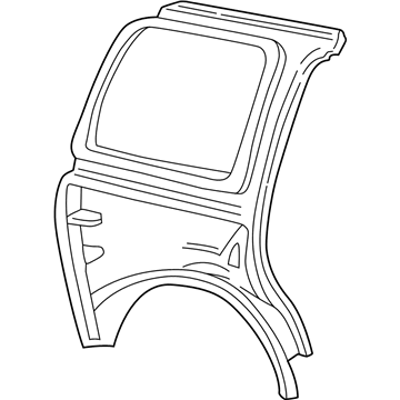 Ford XL1Z7827864AA Inner Panel