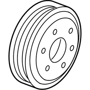 Ford Water Pump Pulley - EM5Z-8509-A