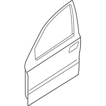 Ford 6G1Z-5420124-A Door Assembly, Passenger Side