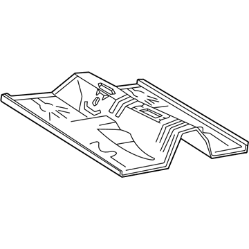 2004 Ford Mustang Floor Pan - XR3Z-6311135-AA