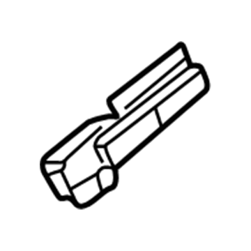 Ford 1R3Z-63101A72-AA Rail Reinforcement Gusset, Passenger Side