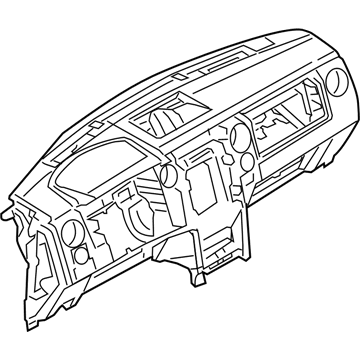 Ford AL3Z-1504320-CC Panel - Instrument