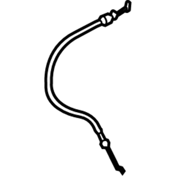 Ford Door Latch Cable - JR3Z-63221A00-B