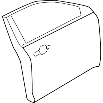 Ford AG1Z-5420124-B Door Shell