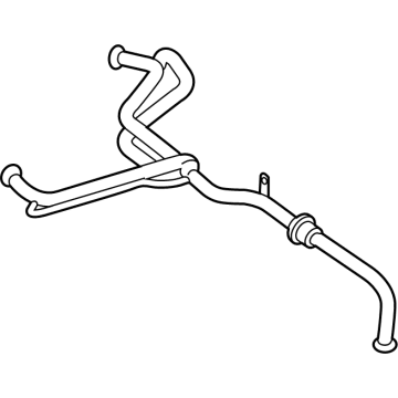 Ford F-250 Super Duty Brake Booster Vacuum Hose - HC3Z-9C490-F
