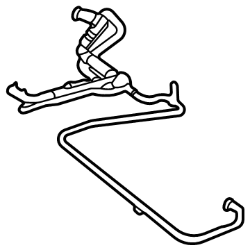 Ford F-250 Super Duty Brake Booster Vacuum Hose - HC3Z-9C490-K