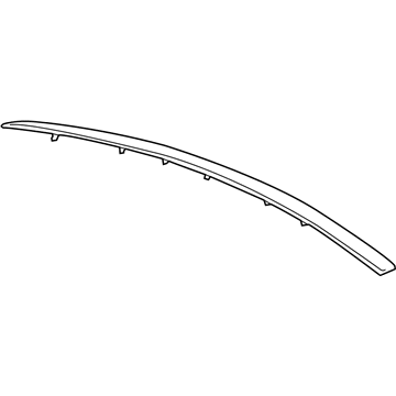 Mercury 9N7Z-16856-A Front Molding