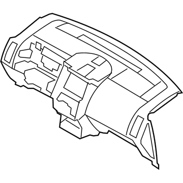 Ford 7T4Z-7804320-AA Instrument Panel