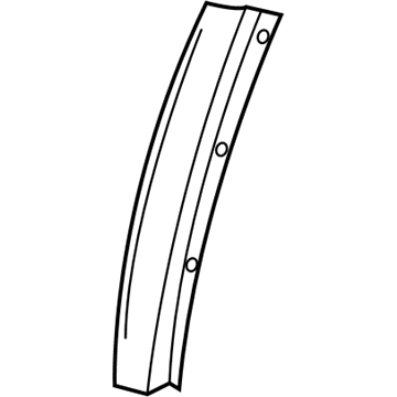 Ford FL1Z-78291A08-AC Pillar Molding, Passenger Side