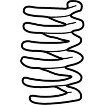 2005 Mercury Mountaineer Coil Springs - 1L2Z-5560-BA