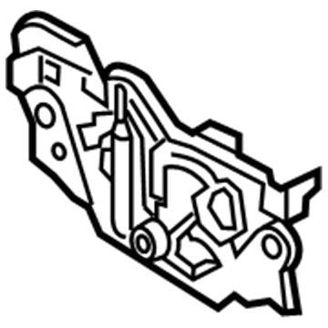 Ford BM5Z-16700-C Lock, Front