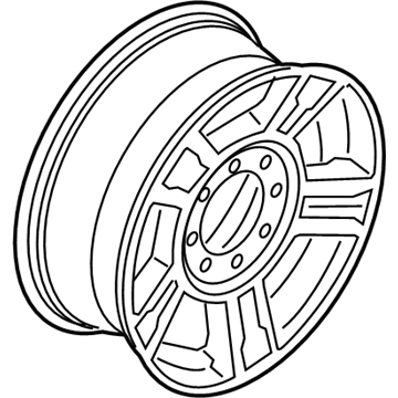 Ford HC3Z-1007-M Wheel, Alloy