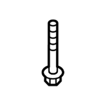 Ford -W713714-S439 Suspension Crossmember Mount Bolt, Rear