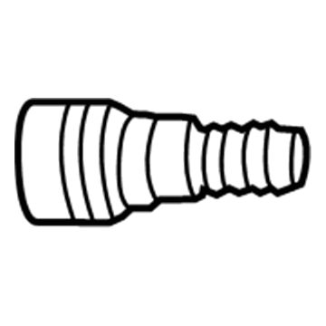 Ford 7T4Z-9E499-D Vent Hose Connector, Upper