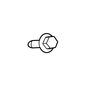 Ford -W713314-S439 Catalytic Converter Bolt