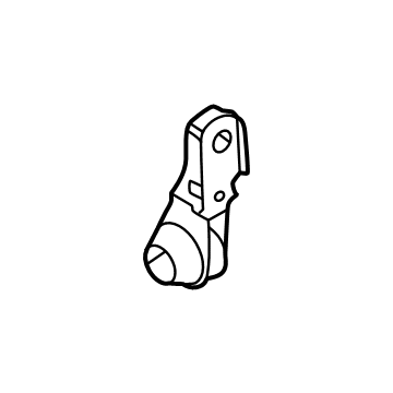 Ford ML3Z-5260-F Extension Pipe Front Bracket, Passenger Side