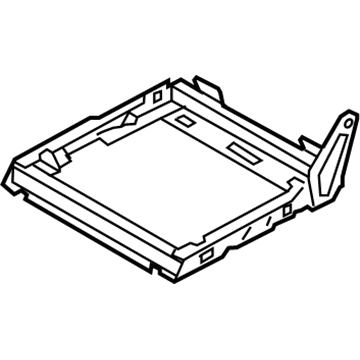Ford 8A8Z-7463160-A Seat Frame, Rear Center Passenger Side