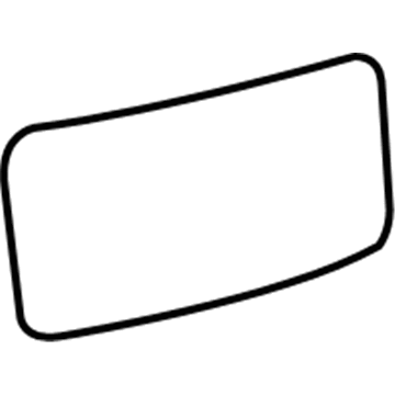 Ford 8C3Z-17K707-B Mirror Glass, Lower Outer Driver Side