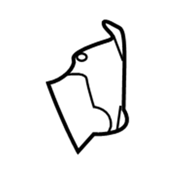 2014 Ford Mustang Air Deflector - DR3Z-8310-B